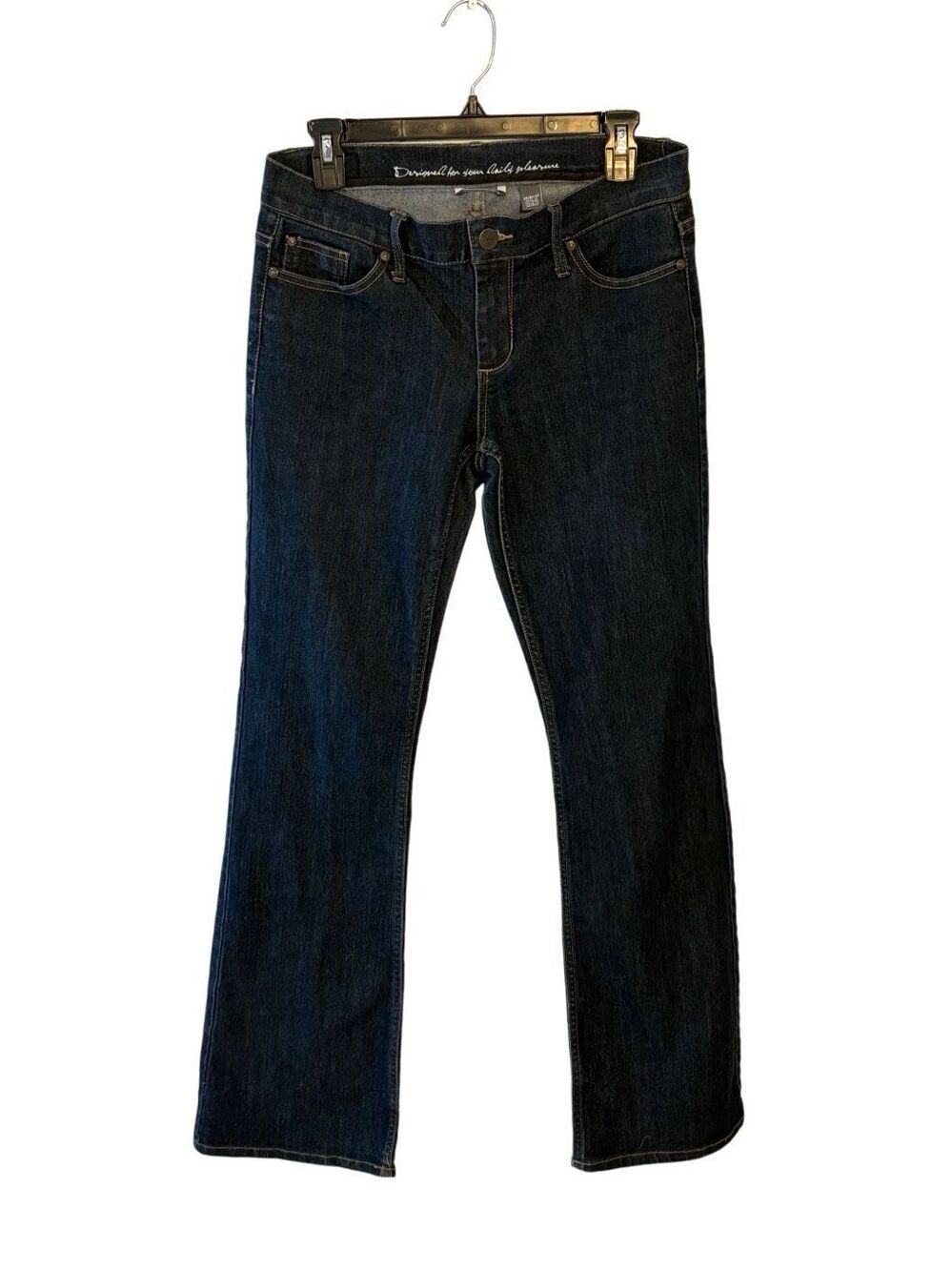 Jeans by Buffalo dark wash mid-rise boot cut jeans - 8